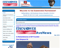 Tablet Screenshot of eisenhowerpartnership.org